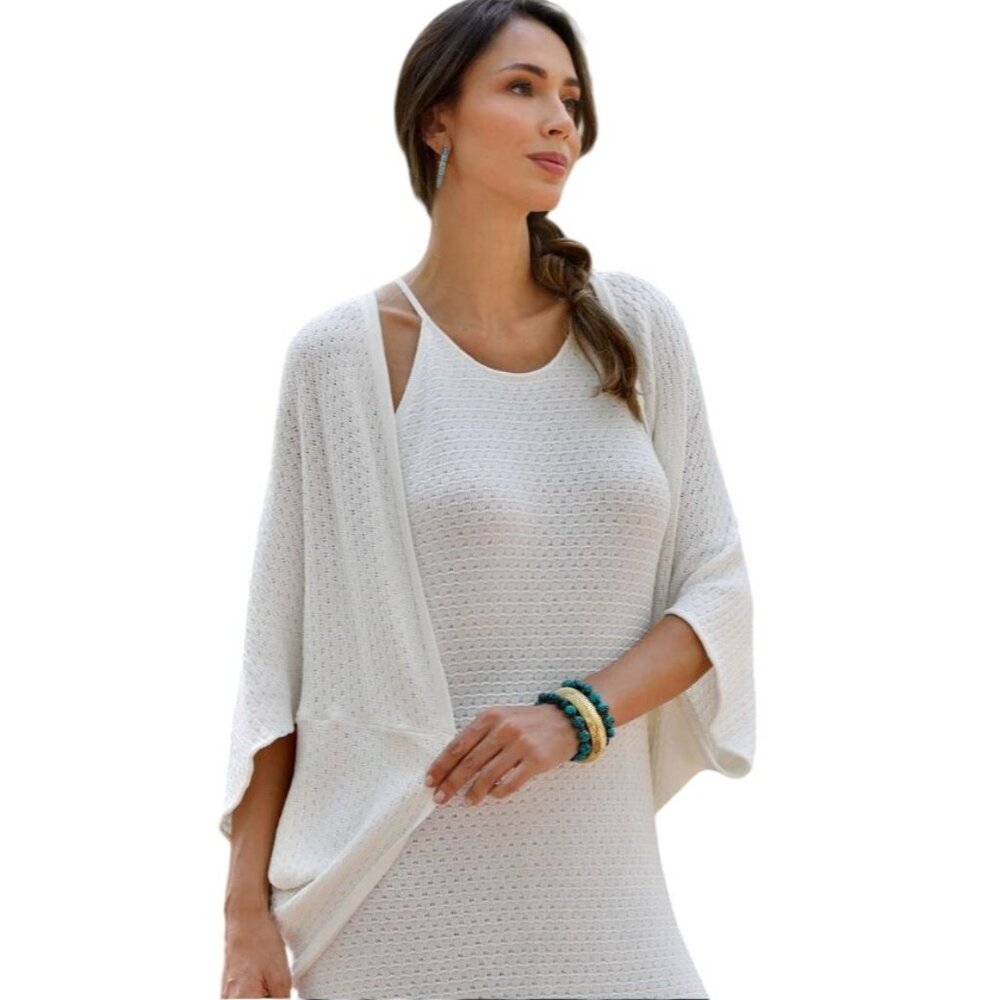 Fofola‎ Amelia Cardigan in Sand - Size Medium
